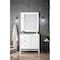 James Martin Vanities Addison 36in Single Vanity, Glossy White w/ 3 CM White Zeus Quartz Top E444-V36-GW-3WZ - alternate 3